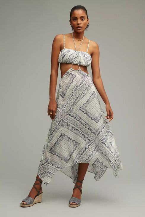 Anthropologie Dresses & Skirts - Anthropologie Suspender Skirt Set | 2-Piece Outfit | Chic & Feminine
